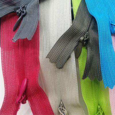 X-Zamek kryty, plastik, spirala