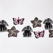 X-Stwórz na ploterze girlandę z filcu