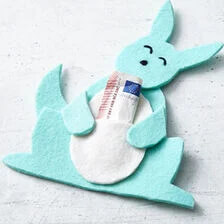 X-prezent pieniężny ręcznie robiony