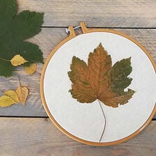 Dekoracje ścienne DIY na jesień