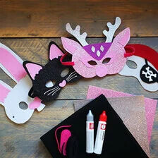 X – tworzenie masek karnawałowych