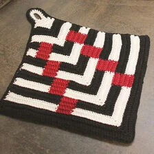 X-instrukcja szydełkowania łapek kuchennych