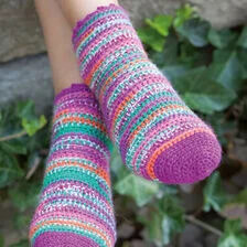 X-Skarpety na szydełku