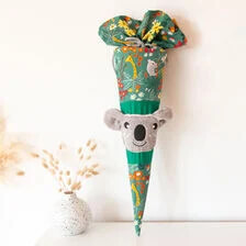 X-Uszyj stożkowy worek szkolny z koalą