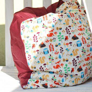 X-Instrukcja szycia pufy