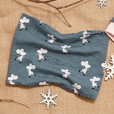 Uszyj komin z krzyżującym się przodem