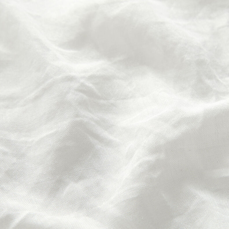 Woal z zagnieceniami, melanż – biel,  image number 2