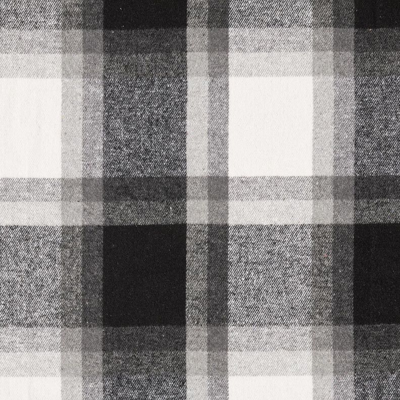 Flanela na płaszcze w kratkę | Katia Fabrics – mglisty szary/stare srebro, image number 1