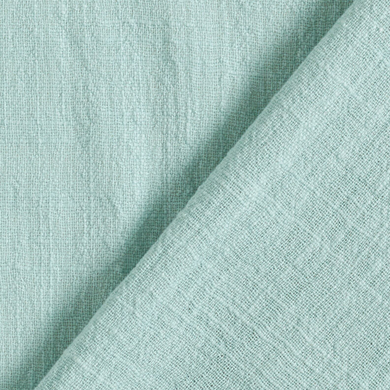 Tkanina bawełniana o wyglądzie lnu – mięta,  image number 3