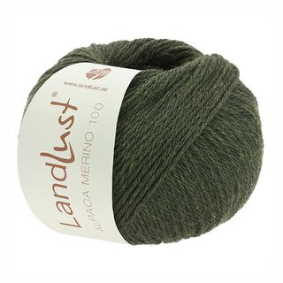 LANDLUST Alpaca Merino 100, 50g | Lana Grossa – zielony jodłowy, 