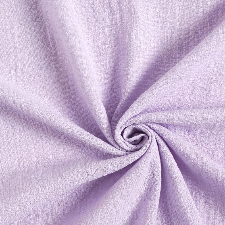 Tkanina bawełniana z efektem lnu – liliowy,  image number 1
