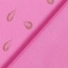 Tkanina wiskozowa z nadrukiem foliowym w pióra – pink,  thumbnail number 4