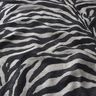 Tkanina tapicerska Żakard zebra – czerń/szary,  thumbnail number 2