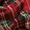 Miękki polar klasyczna krata – ciemnoczerwony/zielony jodłowy,  thumbnail number 2