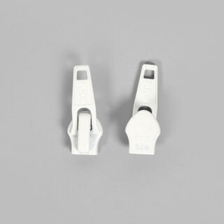 Suwak metalowy [5mm] (841) – mleczna biel | YKK, 