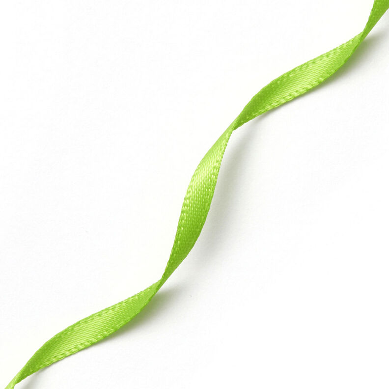 taśma satynowa [3 mm] – zielone jabłuszko,  image number 3
