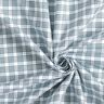 Tkanina na bluzki w kratkę pepitkę – biel/antracyt,  thumbnail number 3