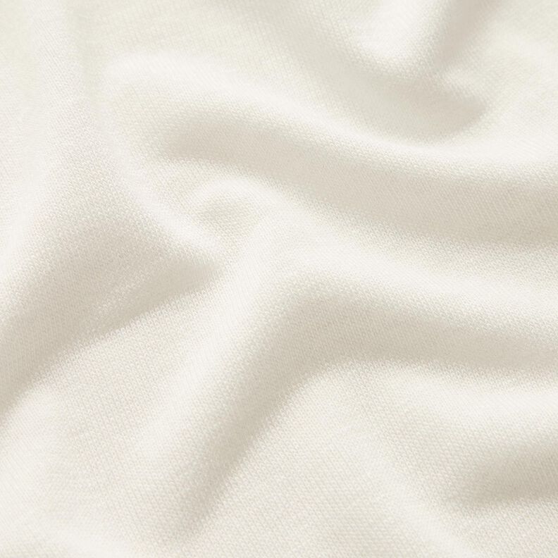 Letni dżersej wiskozowy, jasny – mleczna biel,  image number 2