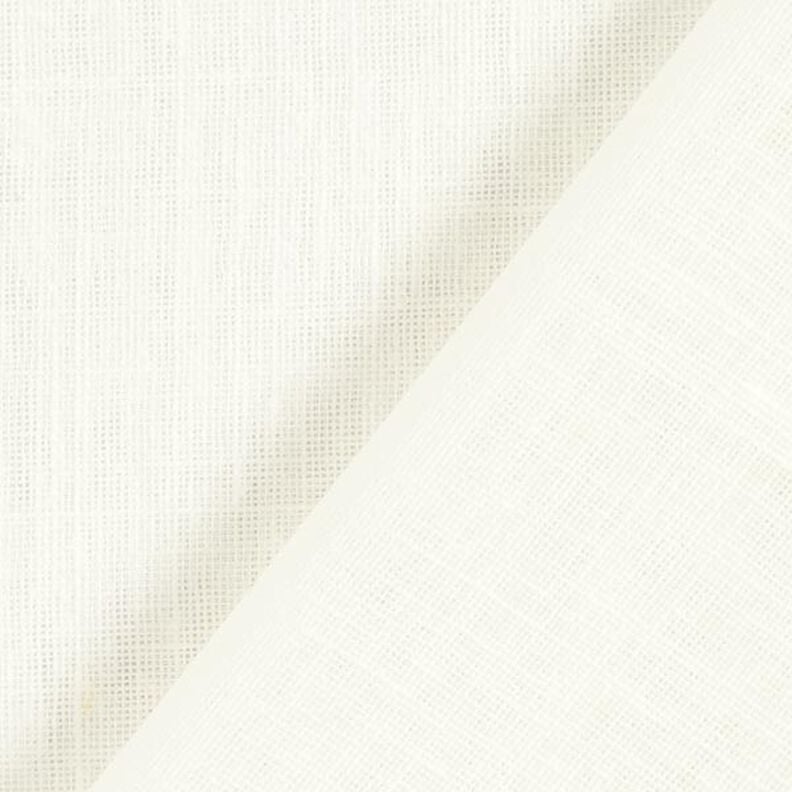 Tkanina na firany woal imitacja lnu 300 cm – mleczna biel,  image number 3