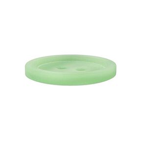 Guzik plastikowy z 2 dziurkami Basic - jasnozielony, 