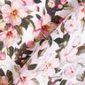 Mieszanka z wiskozą w romantyczne wiosenne kwiaty – biel,  thumbnail number 4