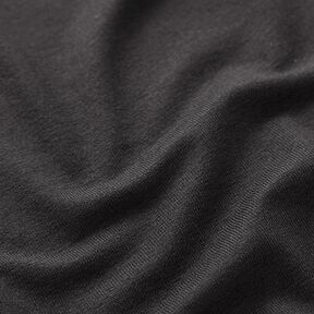 Dżersej wiskozowy Lekki – czerń | Resztka 60cm, 