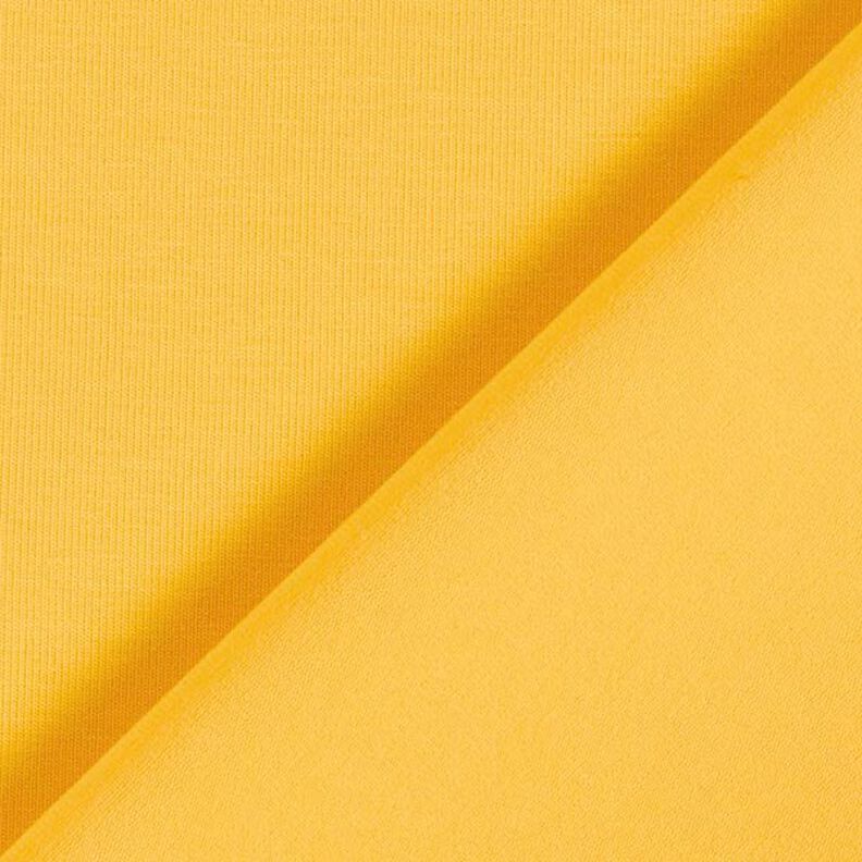 Dżersej bawełniany średniej ciężkości jednokol. – słoneczna żółć,  image number 5