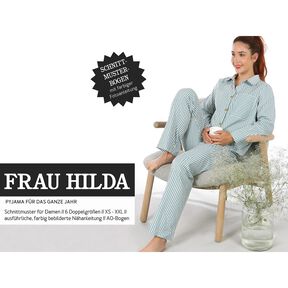 FRAU HILDA Piżama w wersji krótkiej i długiej | Studio Schnittreif | XS-XXL, 