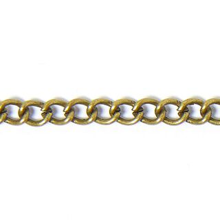 Łańcuszek [3 mm] – stare złoto metaliczny, 