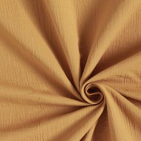 Muślin / Tkanina double crinkle 245 cm – karmelka, 