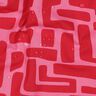 Bawełna powlekana abstrakcyjny – czerwień/pink,  thumbnail number 2