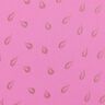 Tkanina wiskozowa z nadrukiem foliowym w pióra – pink,  thumbnail number 1