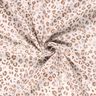 Muślin / Tkanina double crinkle akwarelowy lew nadruk cyfrowy &ndash; kość słoniowa,  thumbnail number 3