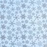 Organza – płatki śniegu – jasnoniebieski,  thumbnail number 1