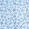 Organza – płatki śniegu – jasnoniebieski,  thumbnail number 1