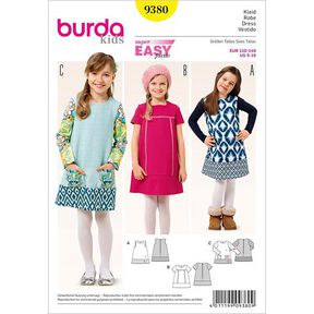 Sukienka, Burda 9380, 