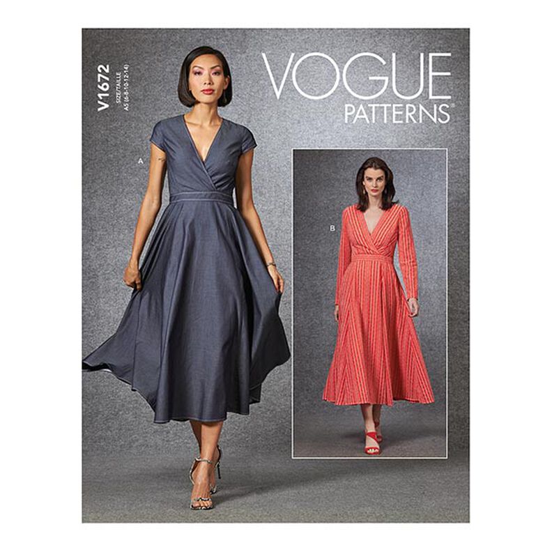 Vestido, Vogue 1672 | 32-40, image number 1