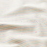Tkanin dekoracyjna Half panama wielokolorowe paski – naturalny,  thumbnail number 2
