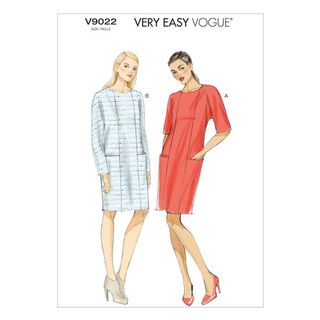 Sukienka, Vogue 9022 | 32 - 50, 