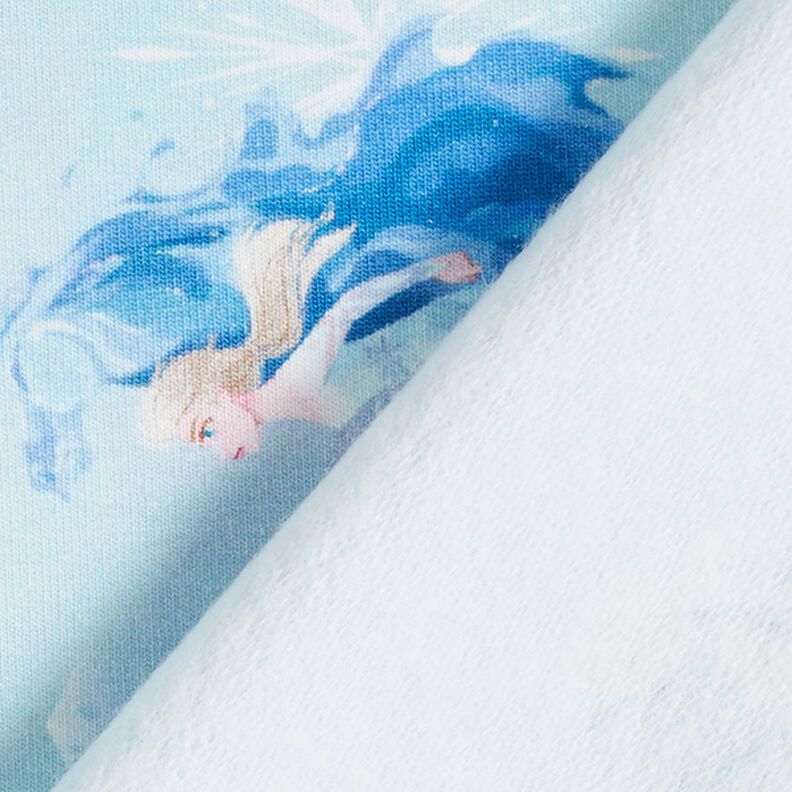 Dzianina dresowa drapana Królowa Śniegu 2 | Disney – błękit,  image number 4