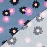 Sztruks cienki kwiaty | Poppy Fabrics – dżins/lawendowy,  thumbnail number 4