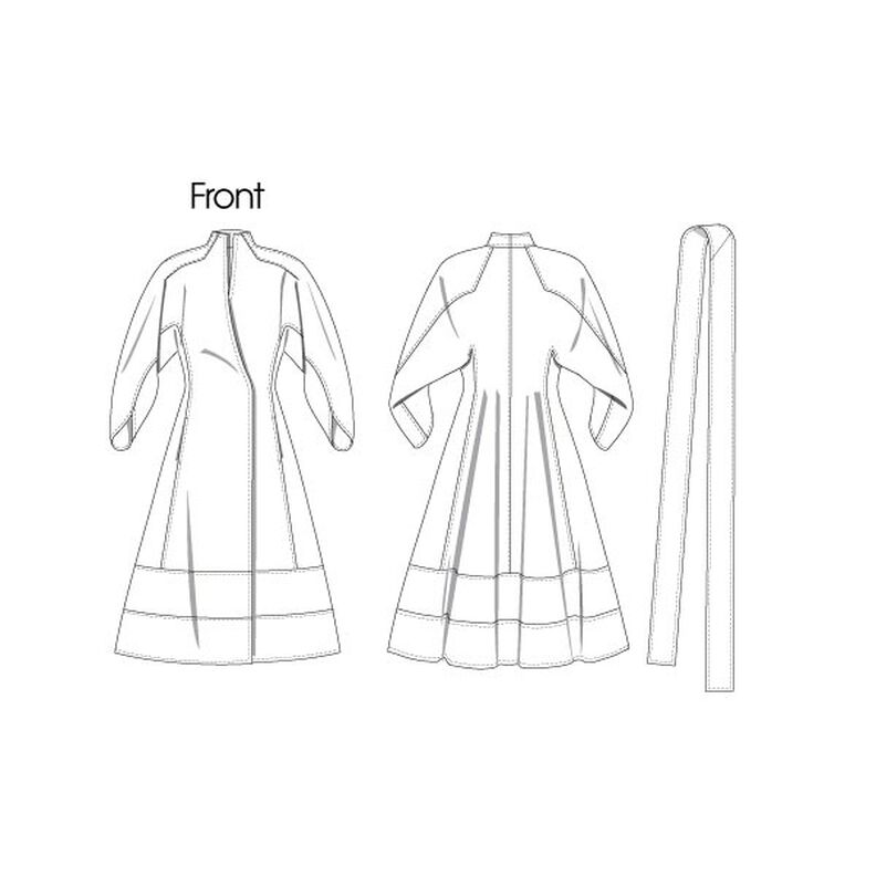 Sukienka kimonowa, Ralph Rucci, Vogue 1239 | 40 - 46,  image number 7