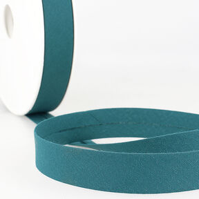 Taśma skośna Polycotton [20 mm] – jasny petrol, 