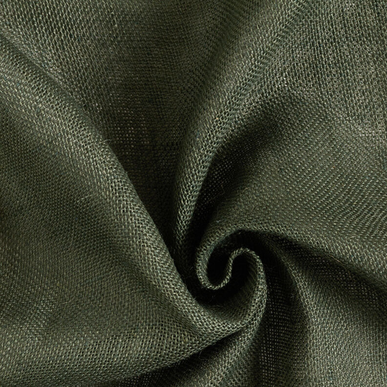 Tkanin dekoracyjna juta Jednokol 150 cm – ciemna pinia,  image number 1