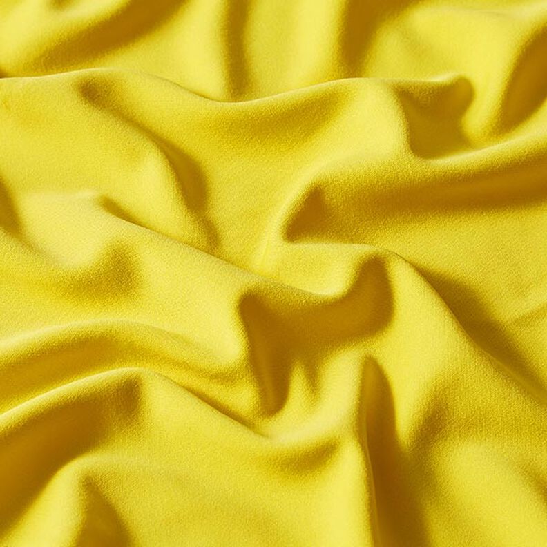 Materiał scuba – lekki i marszczony – żółć,  image number 2
