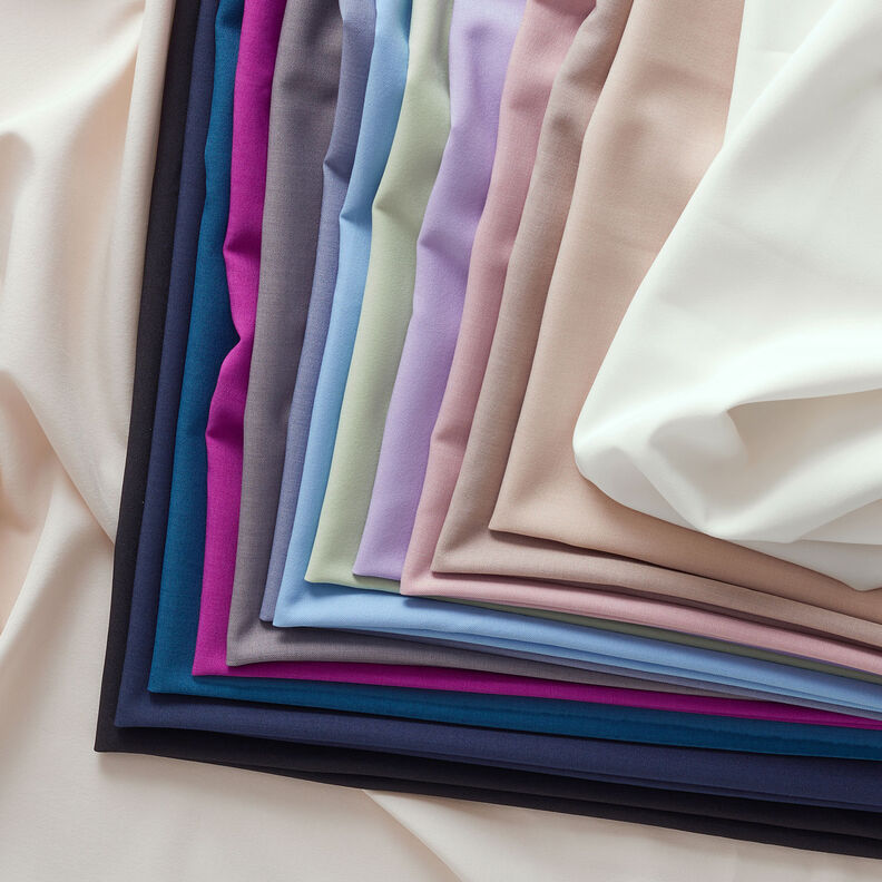 Lekka tkanina spodniowa strecz, jednokol. – liliowy,  image number 4