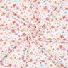 GOTS Dżersej bawełniany kolorowe kwiaty nadruk cyfrowy | Poppy Fabrics – biel/brzoskwinia,  thumbnail number 3