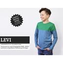 LEVI – bluzka z długim rękawem i blokami kolorów, Studio Schnittreif  | 86 - 152, 