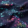 Dżersej bawełniany kolorowe plamki | Glitzerpüppi – granat/mix kolorów,  thumbnail number 1