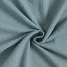 Muślin / Tkanina double crinkle dobby – stalowoniebieski,  thumbnail number 3